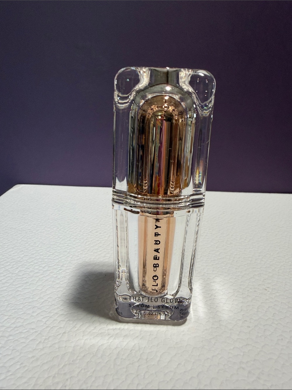 That JLO Glow Liquid Serum –tighten brighten